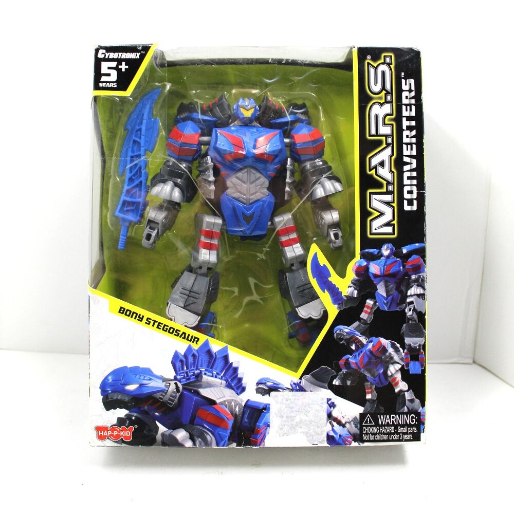 M.A.R.S. Converters Bony Stegosaur Transformers Stegosaurus mars Cybotronix NIB